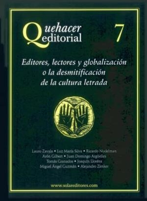 QUEHACER EDITORIAL 7 | 9786077640417 | ZENKER, ALEJANDRO