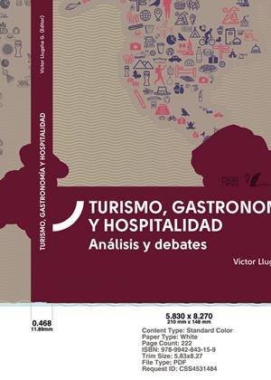 TURISMO, GASTRONOMÍA Y HOSPITALIDAD | 9789942843159 | LLUGSHA, VÍCTOR