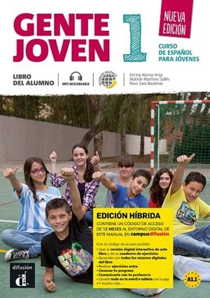 GENTE JOVEN NE 1 ED HIBRIDA LIBRO DEL ALUMNO | 9788419236425 | SANS BAULENAS, NEUS/ALONSO, ENCINA