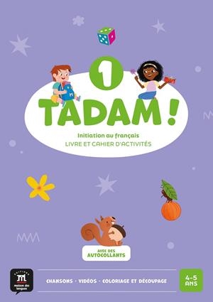 TADAM 1 LIVRE ET CAHIER D'ACTIVITES | 9788411573764 | DESROUSSEAUX, CAROLE / MOREAU, SARAH