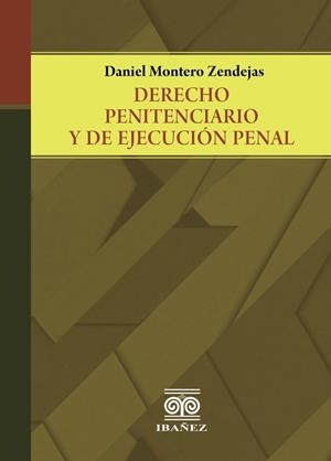 DERECHO PENITENCIARIO Y DE EJECUCIÓN PENAL | 9789587912463 | MONTERO ZENDEJAS, DANIEL