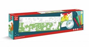ROLLO PAPEL PARA GARABATOS DE DINOSAURIOS HAPE | 6943478053625