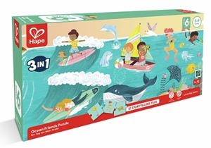 PUZLE AMIGOS DEL MAR HAPE | 6943478039353