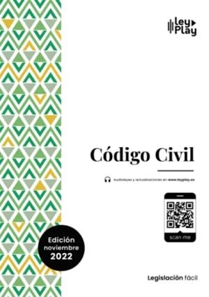 CÓDIGO CIVIL (NOV 2022) | 9788419395153 | LEYPLAY SLU