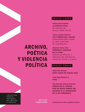 ARCHIVO, POÉTICA Y VIOLENCIA POLÍTICA | 9789587749069 | MUÑOZ ÁVILA, LINA