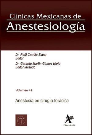 ANESTESIA EN CIRUGÍA TORÁCICA | 9786077413455 | CARRILLO ESPER, RAÚL