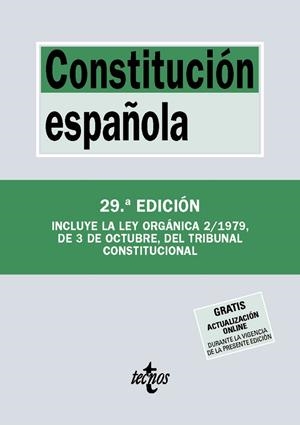 CONSTITUCIÓN ESPAÑOLA (29 EDICIÓN) | 9788430993048