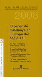 PAPER DE CATALUNYA EN L'EUROPA DEL SEGLE XXI, EL | 9788439379225 | CAROD-ROVIRA, JOSEP LLUÍS