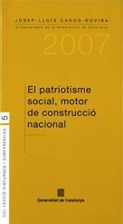 PATRIOTISME SOCIAL, MOTOR DE CONSTRUCCIÓ NACIONAL, EL | 9788439374930 | CAROD-ROVIRA, JOSEP LLUÍS
