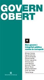 BON GOVERN I INTEGRITAT PÚBLICA CONTRA LA CORRUPCIÓ | 9788439399643 | CARLES, MÍRIAM / CERRILLO, AGUSTÍ / CHAQUÉS, LAURA / MUÑOZ, JORDI / COSTAS, ELENA / LAPUENTE, VÍCTOR
