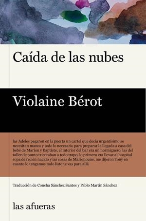 CAÍDA DE LAS NUBES | 9791399014747 | BEROT, VIOLAINE