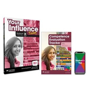 YOUR INFLUENCE TODAY B2 WORKBOOK, COMPETENCE EVALUATION TRACKER Y STUDENT'S APP | 9781380099464 | HEYDERMAN, EMMA / REILLY, PATRICIA