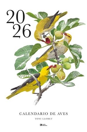 CALENDARIO DE PARED 2025 DE LAS AVES | 9788418735851 | LLOBET, TONI