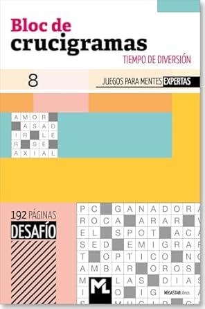 BLOC DE CRUCIGRAMAS DESAFÍO 08 | 9789493361331