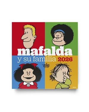 CALENDARIO 2026 MAFALDA DE PARED FAMILIA | 9786316693280 | QUINO