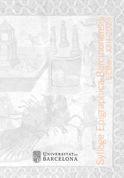SYLLOGE EPIGRAPHICA BARCINONENSIS, XXII | 9788412891102