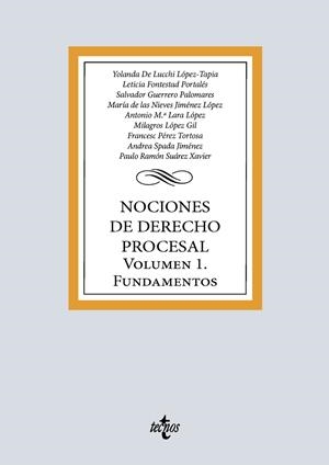 NOCIONES DE DERECHO PROCESAL | 9788430992959 | LUCCHI LÓPEZ-TAPIA, YOLANDA DE / FONTESTAD PORTALÉS, LETICIA / GUERRERO PALOMARES, SALVADOR / JIMÉNE