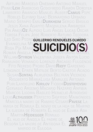 SUICIDIO(S) | 9791387510152 | RENDUELES, GUILLERMO