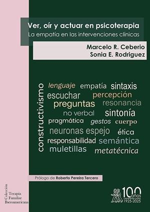 VER, OIR Y ACTUAR EN PSICOTERAPIA. LA EMPATÍA EN LAS INTERVENCIONES CLÍNICAS | 9791387510251 | CEBERIO, MARCELO R.