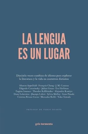 LENGUA ES UN LUGAR, LA | 9786076991954