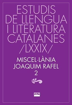 MISCEL·LÀNIA JOAQUIM RAFEL, 2 | 9788491913740