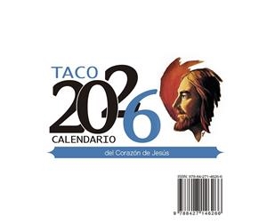 TACO CALENDARIO DEL CORAZÓN DE JESÚS NOTAS SIN SOPORTE 2026 | 9788427149823 | GRUPO DE COMUNICACIÓN LOYOLA