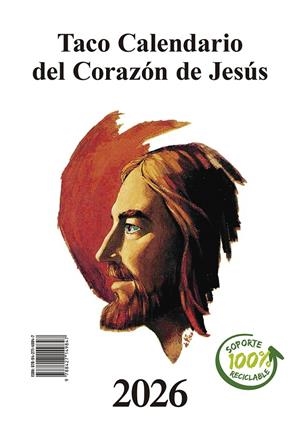 TACO CALENDARIO DEL CORAZÓN DE JESÚS GRANDE 2026 | 9788427149809 | GRUPO DE COMUNICACIÓN LOYOLA.