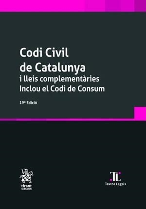 CODI CIVIL DE CATALUNYA I LLEIS COMPLEMENTÀRIES - 19ED. | 9791370108717 | SOLÉ RESINA, JUDITH