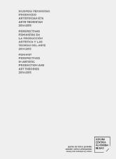 PERSPECTIVAS FEMINISTAS EN LAS PRODUCCIONES ARTÍSTICAS Y LAS TEORÍAS DEL ARTE 2014-2015 | 9788409753505