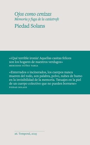 OJOS COMO CENIZAS | 9788412941142 | SOLANS, PIEDAD