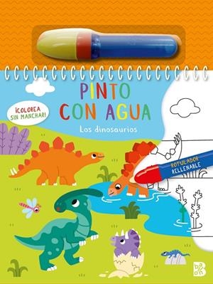 PINTO CON AGUA DINOSAURIOS | 9789403242484 | BALLON
