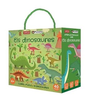 Q BOX ELS DINOSAURES (PUZLE 40 PECES) | 9788410443808 | GAULE, M.