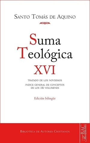 SUMA TEOLOGICA XVI | 9788422023937 | SANTO TOMAS DE AQUINO