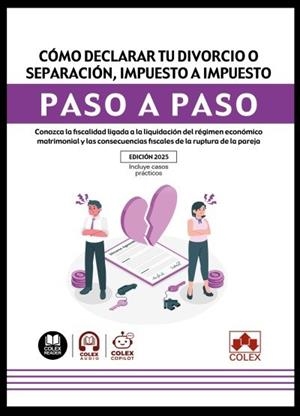 COMO DECLARAR TU DIVORCIO O SEPARACIÓN IMPUESTO A IMPUESTO | 9791370112448 | IBERLEY, DEPARTAMENTO DE DOCUMENTACIÓN