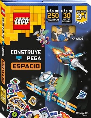 LEGO. CONSTRUYE Y PEGA : EL ESPACIO | 9788419987570 | AMEET STUDIO