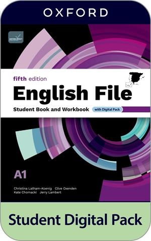 ENGLISH FILE A1 STUDENT AND WORKBOOK WITHOUT KEY FIFTH EDITION 5A.ED | 9780194148115