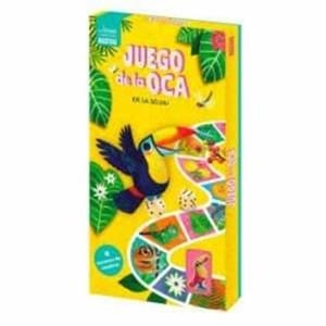 JUEGO DE LA OCA EN LA SELVA (JUEGO DE MADERA) | 9782733896167 | VARIOS AUTORES