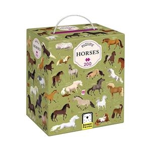 PUZZLE CABALLOS 200 PIEZAS PUZZLOVE | 5902983492160