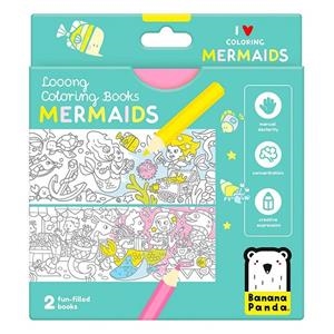 COLOREA Y APRENDE CON SIRENAS, CUADERNOS PARA COLOREAR EXTRA LARGOS | 9788366501638