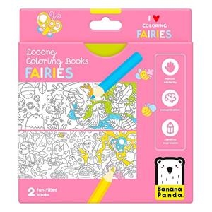 COLOREA Y APRENDE CON HADAS, CUADERNOS PARA COLOREAR EXTRA LARGOS | 9788366501621