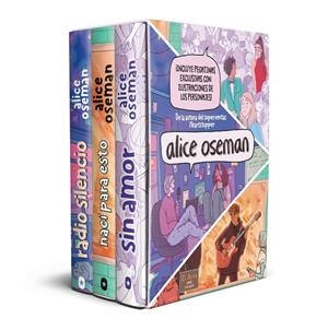 ESTUCHE ALICE OSEMAN : SIN AMOR, NACÍ PARA ESTO, RADIO SILENCIO | 9788419831521 | OSEMAN, ALICE
