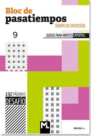 BLOC DE PASATIEMPOS 09 | 9789493361317