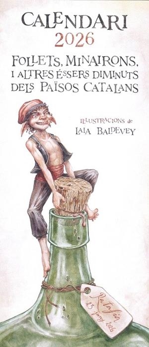 CALENDARI MITOLOGIA CATALANA 2026 - FOLLETS I MINAIRIONS | 8415001049378