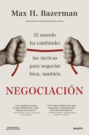 NEGOCIACIÓN | 9788423439546 | H. BAZERMAN, MAX