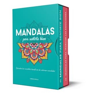 ESTUCHE  MANDALAS PARA SENTIRTE BIEN + MANDALAS PARA TRABAJAR TUS EMOCIONES | 9788448045289 | AA. VV.
