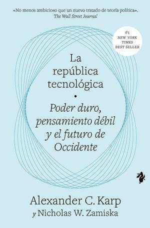 REPÚBLICA TECNOLÓGICA, LA | 9791387936020 | KARP, ALEXANDER C. / ZAMISKA, NICHOLAS W.