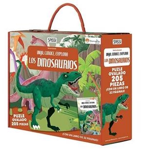 DINOSAURIOS (PUZLE 205 PIEZAS + LIBRO) | 9791387509361 | GAULE, M.
