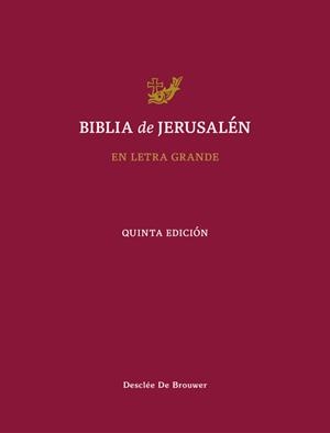 BIBLIA DE JERUSALEN (LETRA GRANDE 5ª EDICIÓN) | 9788433039521 | ESCUELA BÍBLICA Y ARQUEOLÓGICA DE JERUSALÉN