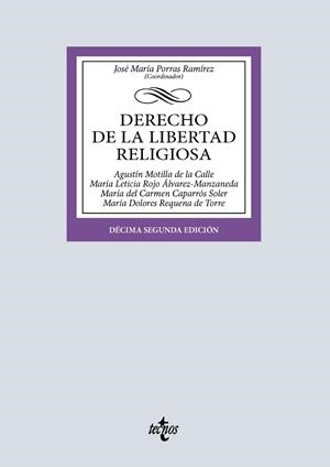 DERECHO DE LA LIBERTAD RELIGIOSA | 9788430993680 | PORRAS RAMÍREZ, JOSÉ MARÍA/MOTILLA DE LA CALLE, AGUSTÍN/ROJO ÁLVAREZ-MANZANEDA, MARÍA LETICIA/CAPARR