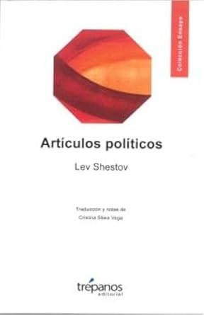 ARTÍCULOS POLÍTICOS | 9791399089004 | SHESTOV, LEV